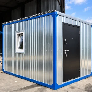 Оцинкованная строительная бытовка 4×2.4 м «Оптима»